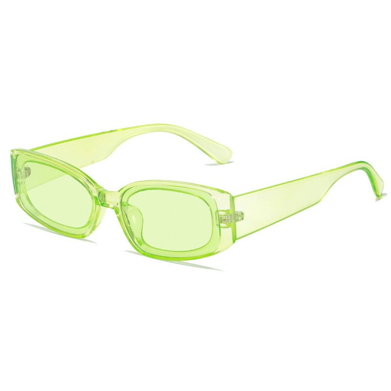 Wholesale Jelly Color Oval PC Sunglasses